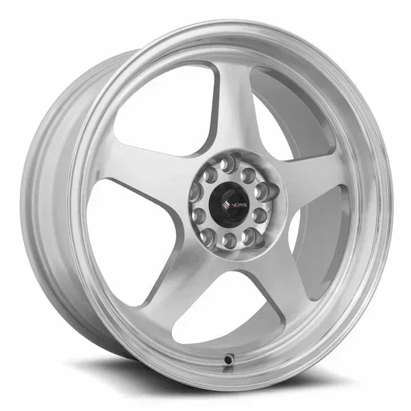 Vors Wheels SP1 Silver w/ Machined Lip 18×9 | 5×108 (SP01189010H35SF-508)