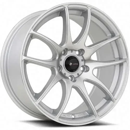 Vors Wheels TR4 Silver w/ Machined Spoke Faces 19×9.5 | 5×110 (TR04199551422SF-510)