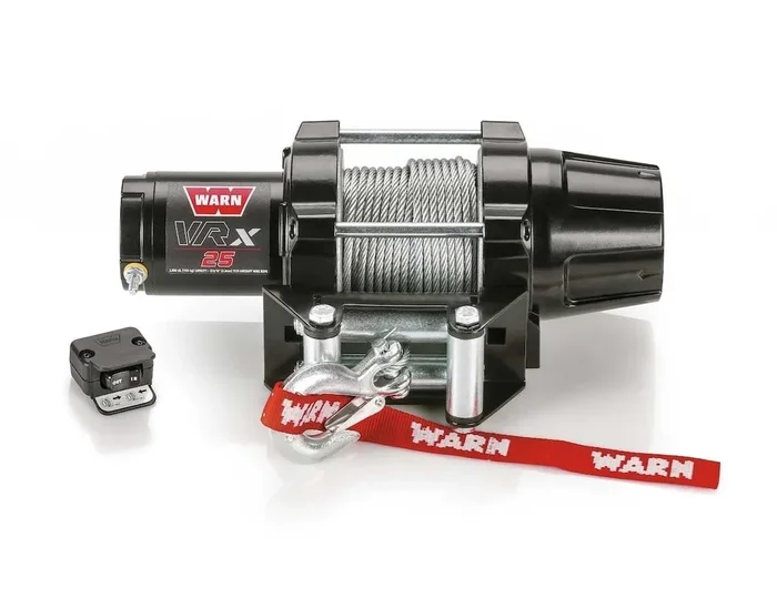 WARN VRX 25 Winch – 2,500 lb ATV UTV Powersports Winch with 50ft Steel Cable