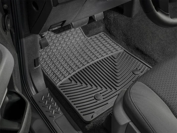 WeatherTech 03-12 Mercedes-Benz SL-Class (R230) Front Rubber Mats – Black