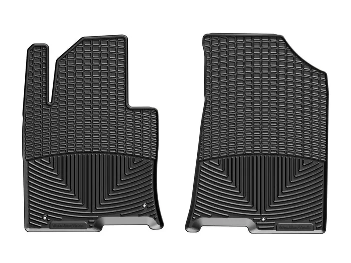 WeatherTech 2016+ Hyundai Sonata Front Rubber Mats – Black (Fits Hybrid-Does Not Fit Plug-In Hybrid)