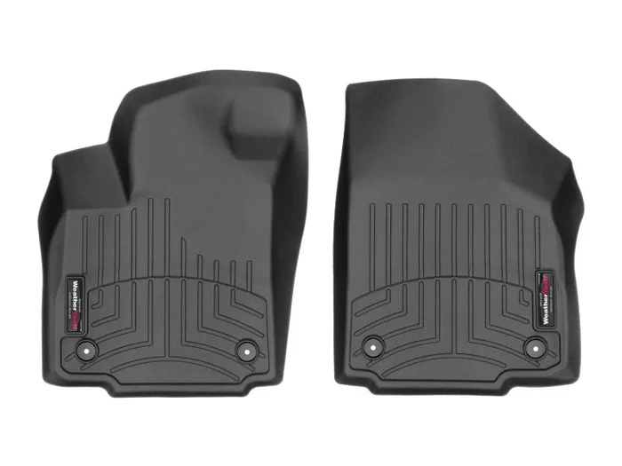 WeatherTech 2017+ Ford F-250/F-350/F-45-/F-550 Vinyl Front FloorLiner – Black (Super Cab-Suber Crew)