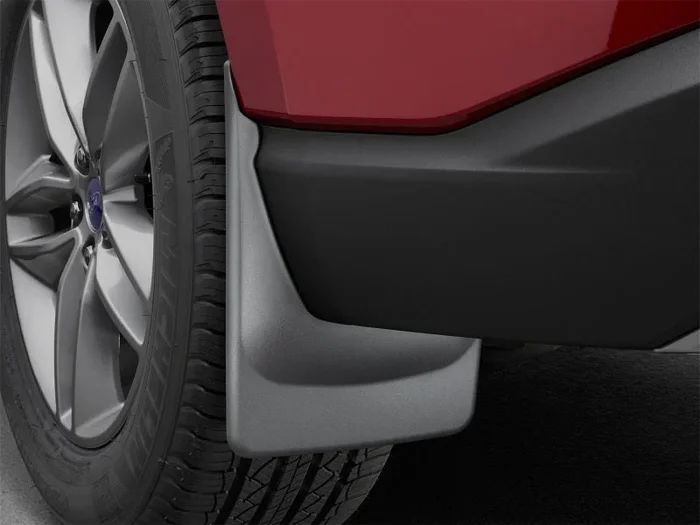 WeatherTech 2021+ Ford Bronco No Drill Rear MudFlaps – Black