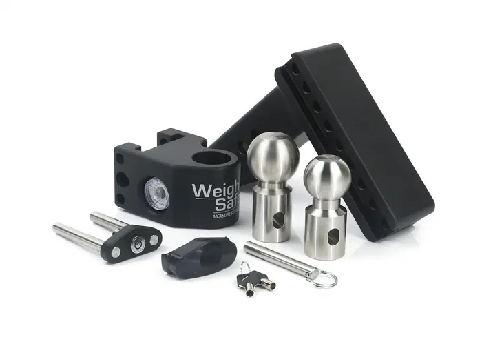 Weigh Safe SWS6-2.5 – Steel Adjustable Trailer Hitch 6 Drop for 2.5 Receiver