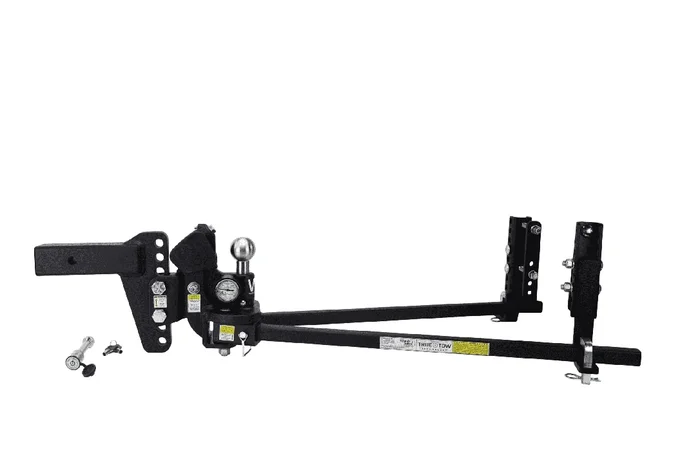 Weigh Safe TTMW8-2XL-KA – True Tow Middle Weight Trailer Weight Distribution Kit Keyed Alike Locks