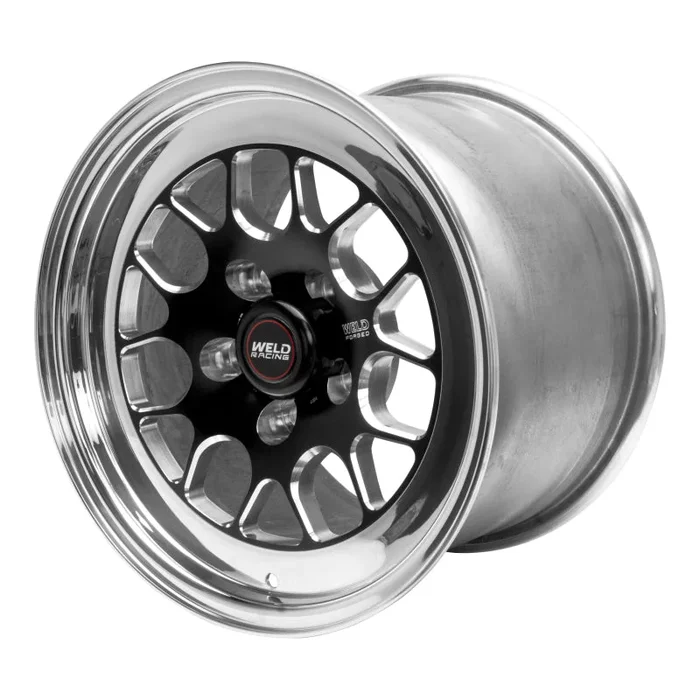Weld S77 15×9 / 5×4.5 BP / 6.5in. BS Black Wheel (Medium Pad) – Non-Beadlock