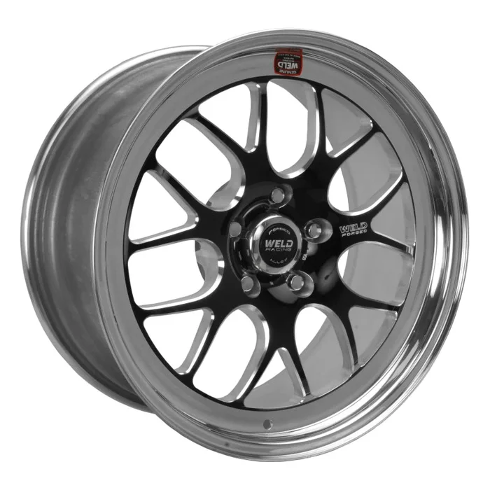 Weld S77 18×5 / 5x120mm BP / 2.1in. BS Black Wheel (High Pad) – Non-Beadlock