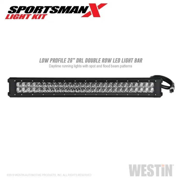 Westin 40-23005 – Sportsman X Grille Guard LED Light Bar Kit