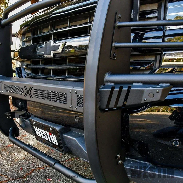 Westin 40-33875 – Sportsman X Grille Guard Black 16-19 Chevy Silverado 1500 Old Model