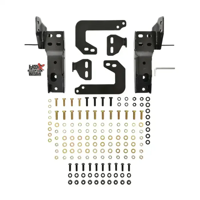 Westin 57-94015A – HDX Winch Mount Grille Guard Kit Component Black For PN[57-94015]