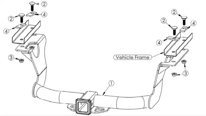 Westin 65-1555 – Class III Trailer Hitch