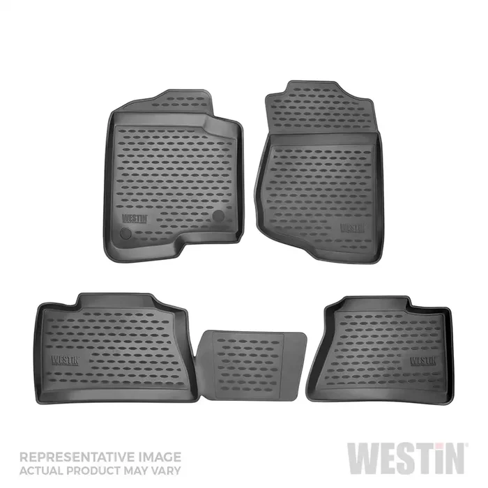 Westin 74-23-41010 – Profile Floor Liners 4 pc. Front And Rear Black