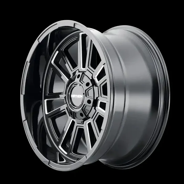 WHEEL GROUP 8115-2981BM MAYHEM APOLLO 8115 GLOSS BLACK/MILL