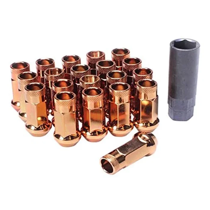 Wheel Mate Muteki SR48 Open End Lug Nuts – Orange 12×1.50 48mm for 2018+ Toyota Corolla Hatchback (whm32906O)