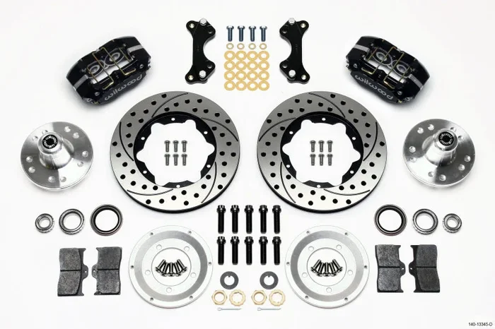 Wilwood Dynapro Dust-Boot Front Kit 11.00in Drilled WWE ProSpindle