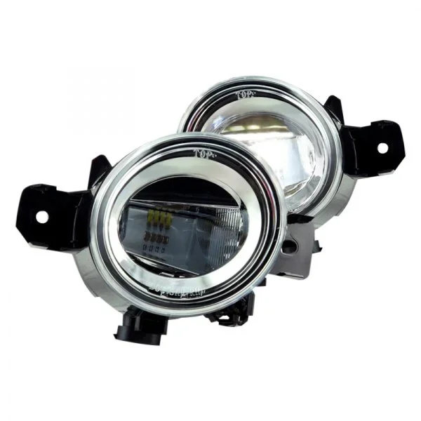 Winjet LED Fog Lights Nissan Sentra (2004-2015) Rogue (2014-2016) After Market Replacement – Clear