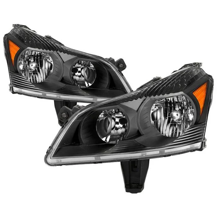 Xtune Headlights Chevy Traverse (2009-2012) [OEM Style] Black
