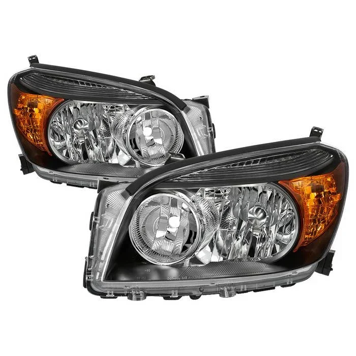 Xtune Headlights Toyota RAV4 (06-08) [OEM Style] Black or Chrome w/ Amber Turn Signal Light