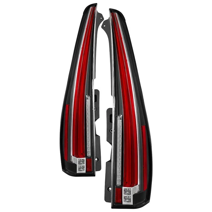 Xtune LED Tail Lights GMC Yukon (2007-2014) [Escalade Style] Clear Lens