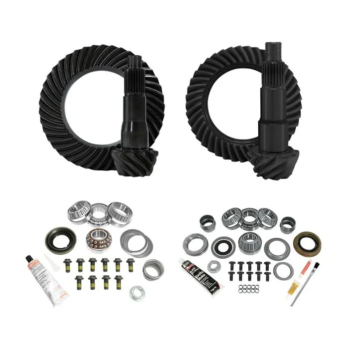 Yukon Complete Gear and Kit Pkg. for JL Jeep Non-Rubicon w/ D35 Rear & D30 Front – 4:56 Gear Ratio